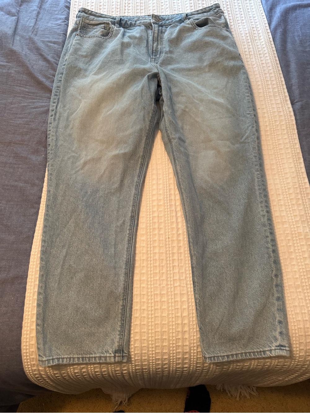 American Eagle Outfitters Light Blue Boyfriend Jeans
